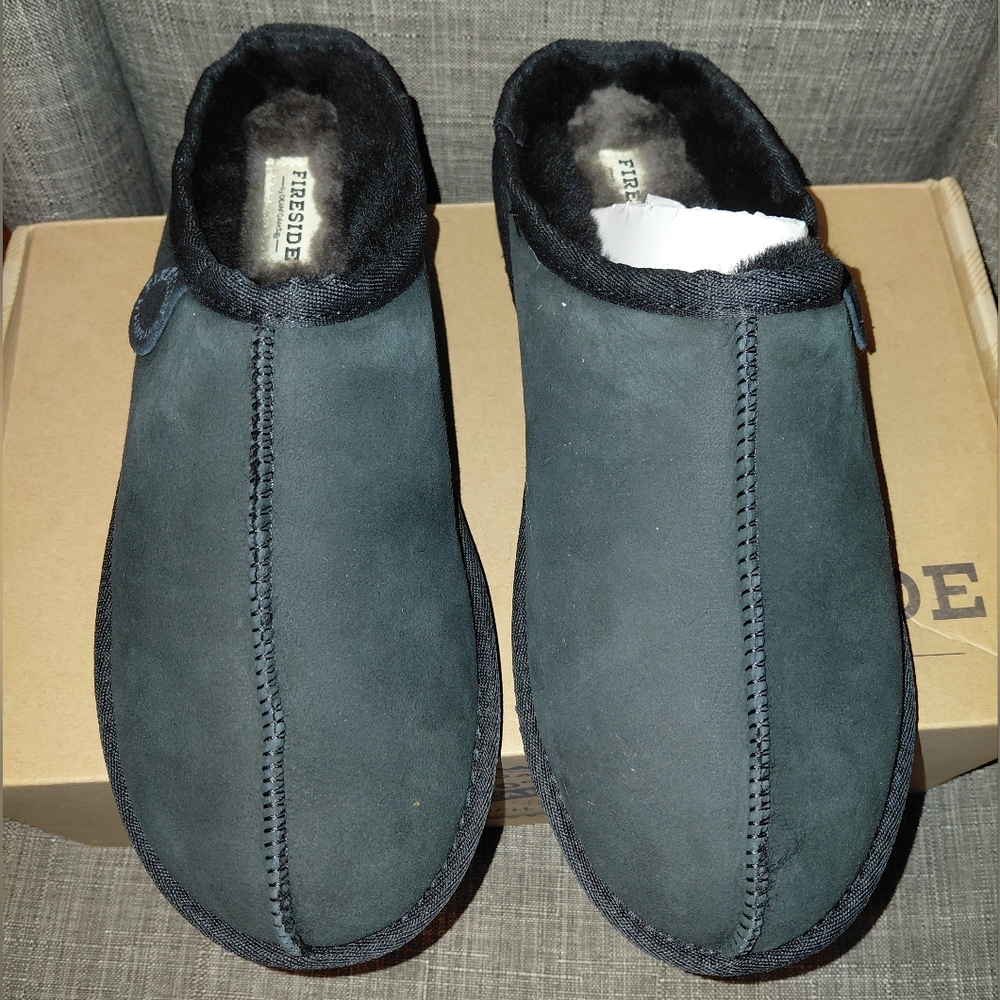 Dearfoam’s Men's Shearling Clog - Size 11 - Picture 1 of 9